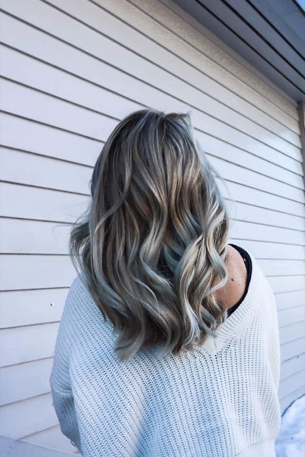 Balayage og styling hos Kirsten's salong